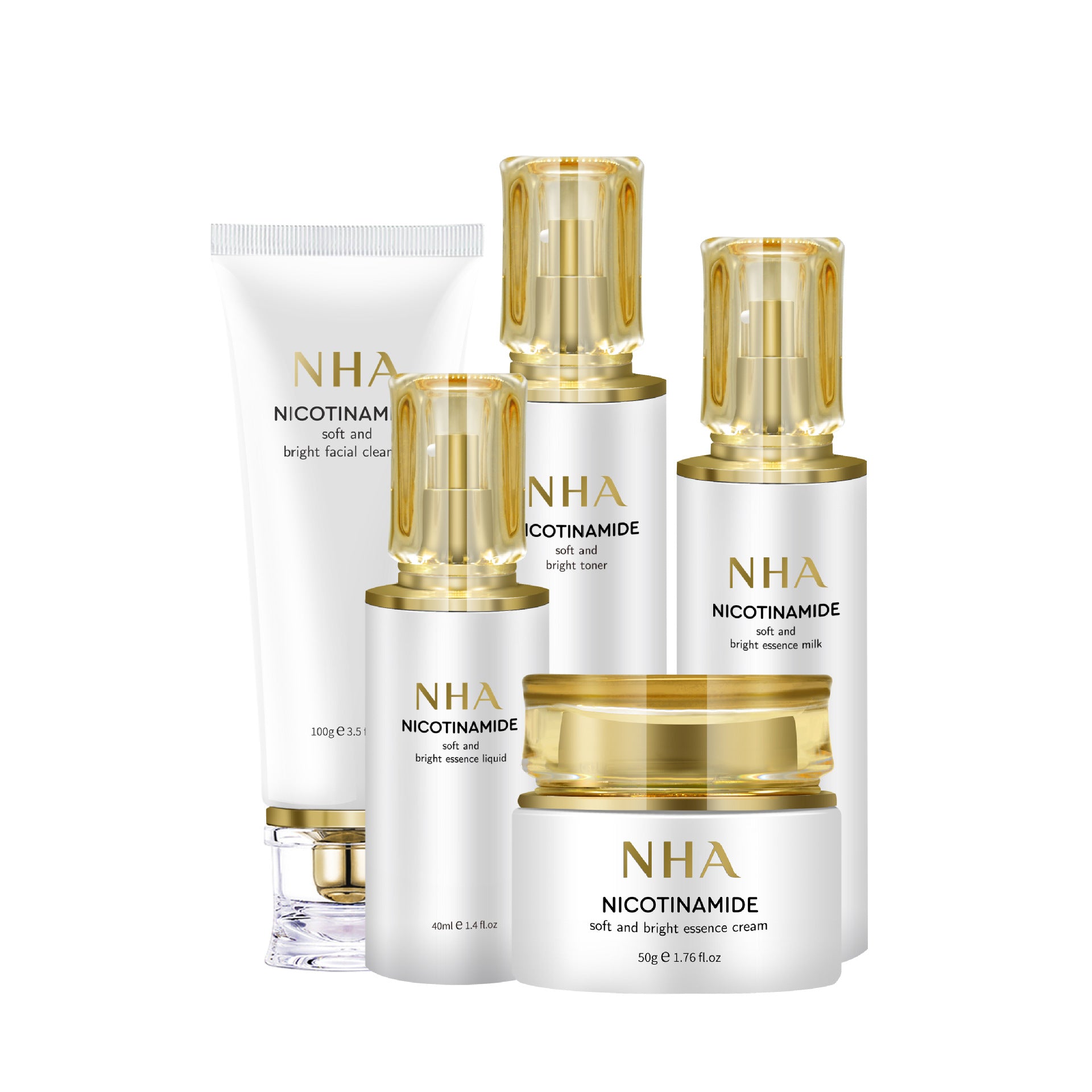 set de cuidado facial nicotinamida