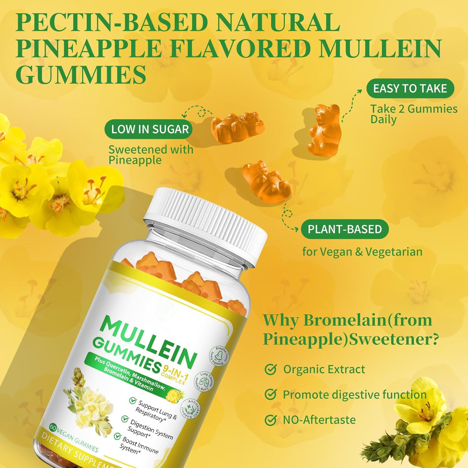 Soft candies with quercetin new product