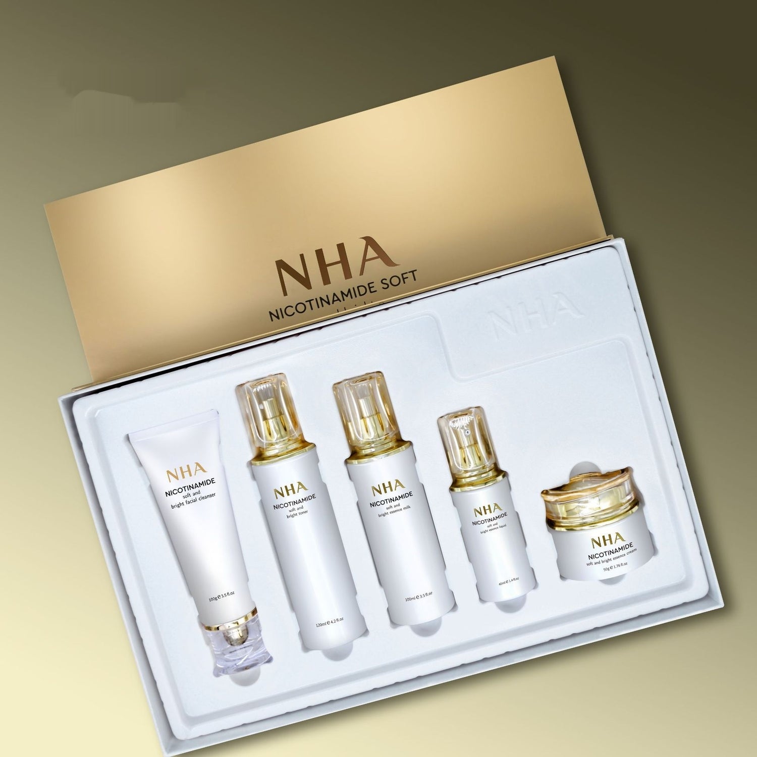 set de cuidado facial nicotinamida