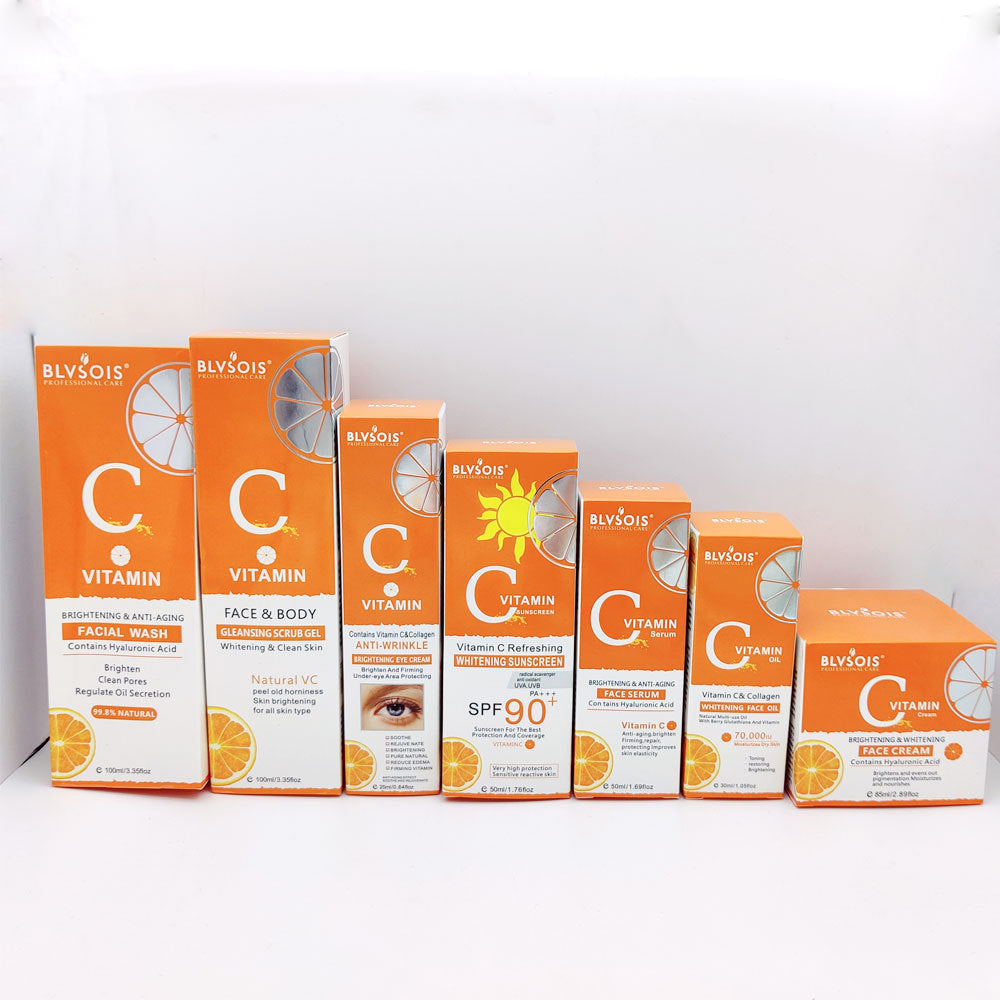 set de cuidado facial vitamina C